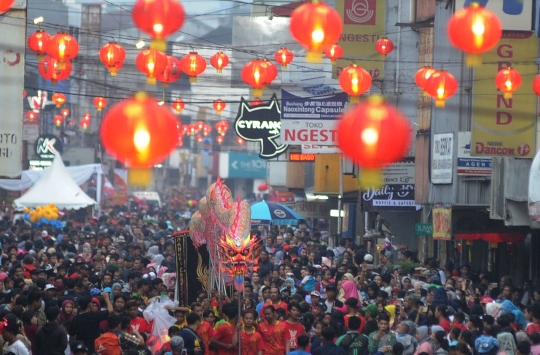 Ribuan Warga Padati Perayaan Cap Go Meh di Bogor