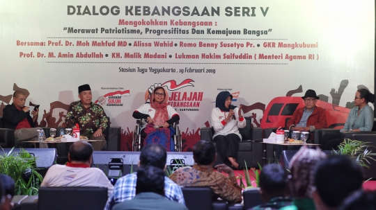 Dialog Jelajah Kebangsaan Sambangi Stasiun Tugu Yogyakarta