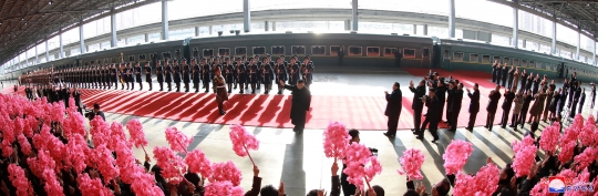 Kim Jong-un Naik Kereta ke Vietnam untuk Bertemu Trump