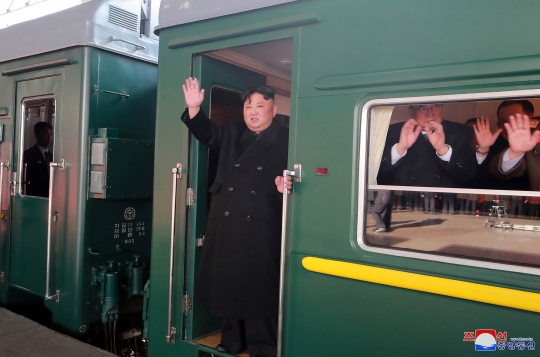 Kim Jong-un Naik Kereta ke Vietnam untuk Bertemu Trump