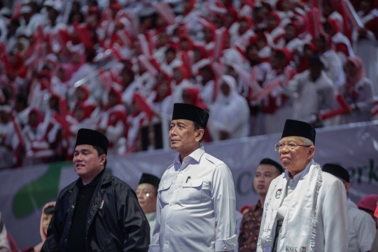 Ribuan Muslimah Deklarasi Dukung Jokowi-Ma'ruf