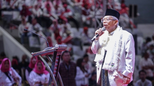 Ribuan Muslimah Deklarasi Dukung Jokowi-Ma'ruf