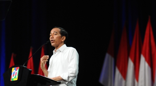 Pidato Kebangsaan Jokowi di Konvensi Rakyat