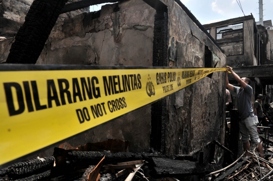 Puluhan Rumah di Tamansari Ludes Terbakar