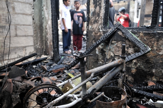 Puluhan Rumah di Tamansari Ludes Terbakar