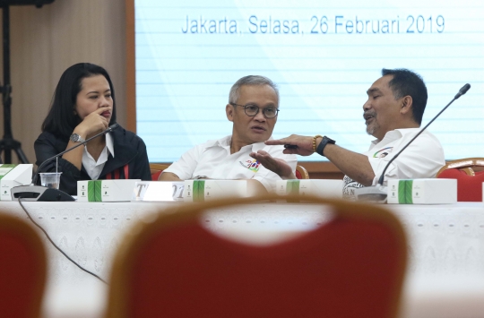 Rapat Persiapan Debat Capres/Cawapres Ketiga