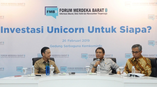 Diskusi 'Investasi Unicorn untuk Siapa?'