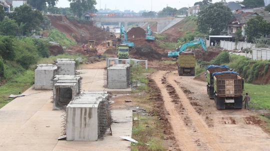 Ditargetkan Rampung April 2019, Pengerjaan Tol Cijago Seksi II Dikebut