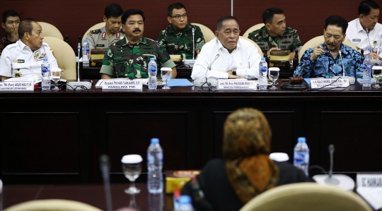 Panglima TNI dan Menhan Hadiri Rapat Pleno Badan Pengkajian MPR
