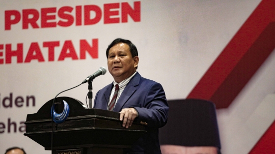 Prabowo Hadiri Acara Silaturahmi Komunitas Kesehatan