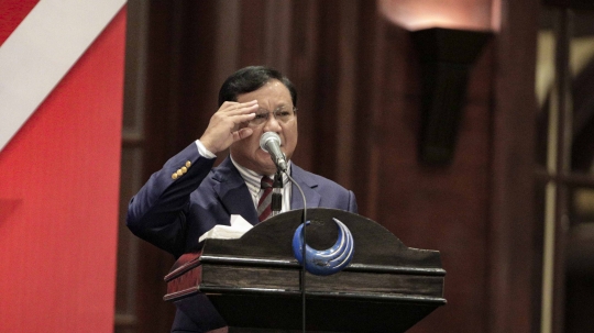 Prabowo Hadiri Acara Silaturahmi Komunitas Kesehatan