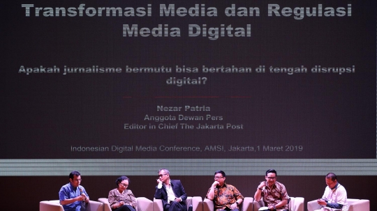 Diskusi Regulasi dan Transformasi Media di Rakernas AMSI