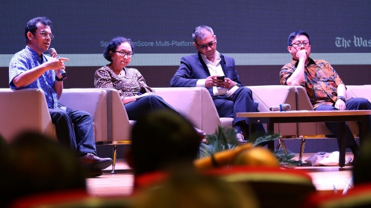 Diskusi Regulasi dan Transformasi Media di Rakernas AMSI