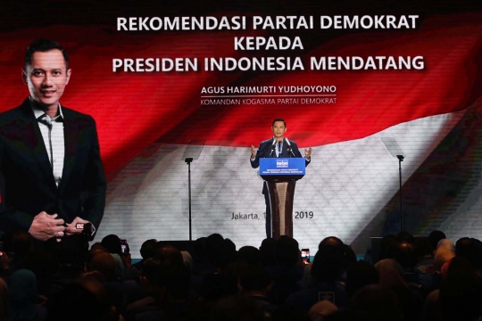 Lewat Pidato, AHY Beri Rekomendasi untuk Presiden Mendatang