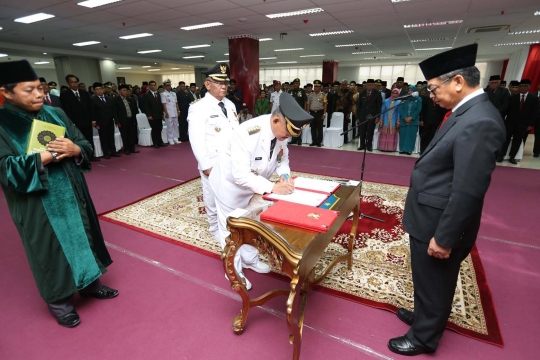 Khairul-Effendhi Resmi Jabat Wali Kota dan Wakil Wali Kota Tarakan