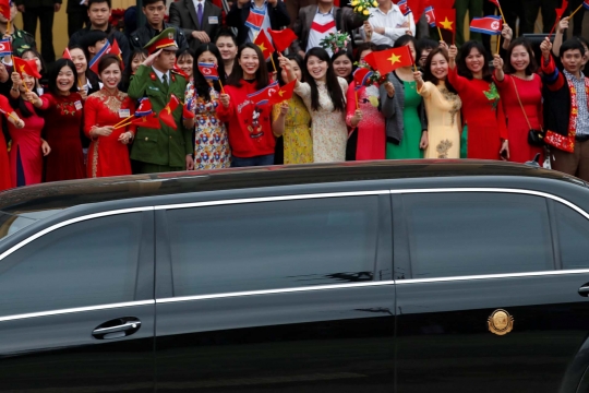 Salam Perpisahan Kim Jong-un untuk Vietnam