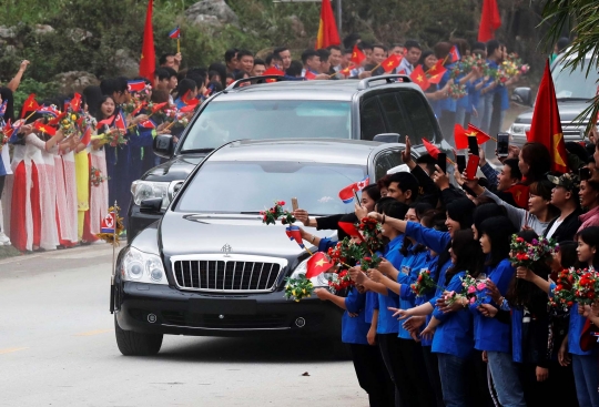 Salam Perpisahan Kim Jong-un untuk Vietnam