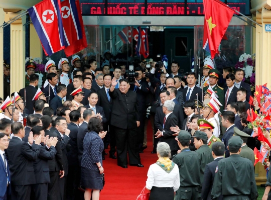Salam Perpisahan Kim Jong-un untuk Vietnam