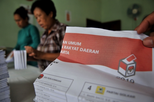 Kondisi Surat Suara Pemilu 2019 Rusak