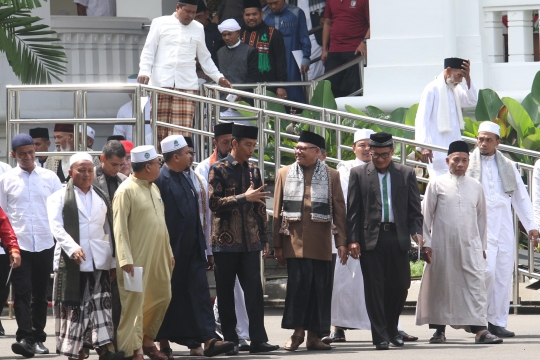 Jokowi Terima Ulama dan Tokoh Masyarakat Aceh di Istana Negara