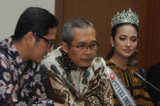 39 Calon Finalis Putri Indonesia Sambangi KPK