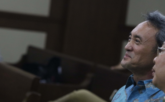 Ekspresi Eddy Sindoro Saat Terima Hukuman 4 Tahun Penjara