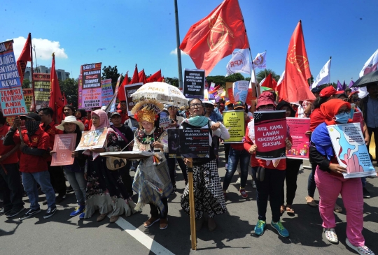 Aksi Peringatan Hari Perempuan Internasional