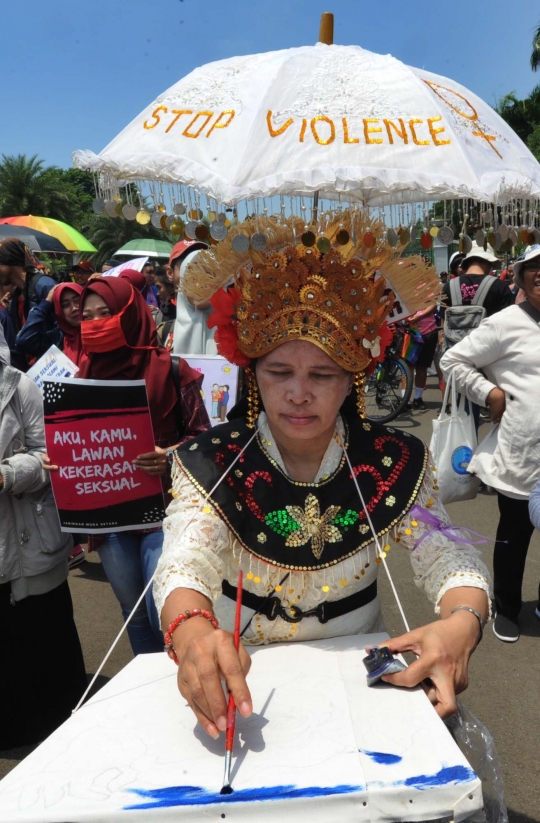Aksi Peringatan Hari Perempuan Internasional
