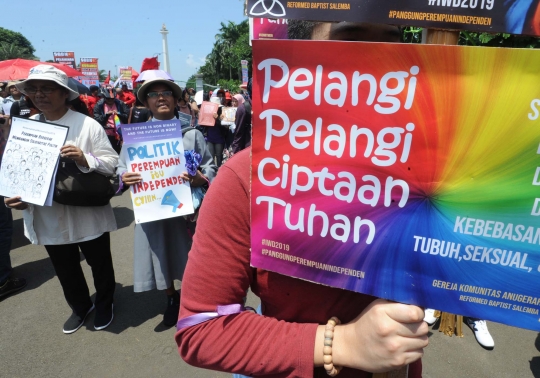 Aksi Peringatan Hari Perempuan Internasional