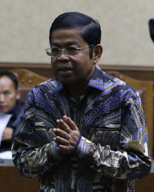 Idrus Marham Jalani Sidang Keterangan Terdakwa