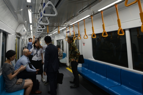 MRT Jakarta Mulai Lakukan Uji Coba untuk Umum