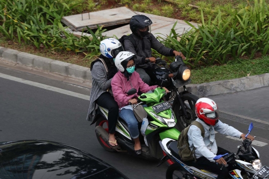 Kendaraan Bermotor Jadi Penyumbang Polusi Udara Terbesar Ibu Kota