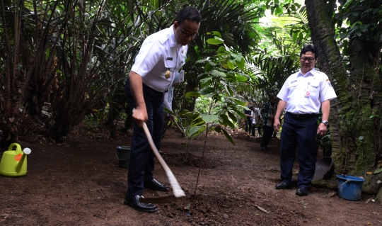 Panen Dukuh dan Salak, Anies Baswedan Tetapkan CBC Jadi Lokasi Wisata Alam