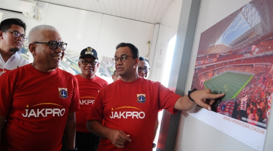 Anies Baswedan Lakukan Kick Off Pembangunan Jakarta International Stadium