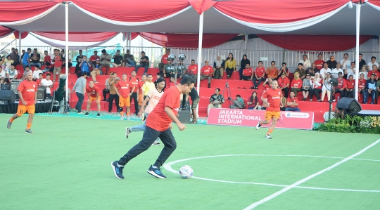 Anies Baswedan Lakukan Kick Off Pembangunan Jakarta International Stadium