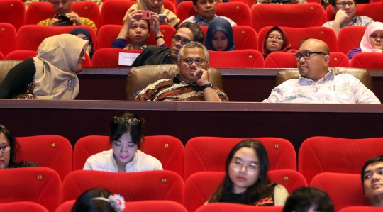 Ketua dan Anggota KPU Nobar Film 'Suara April'