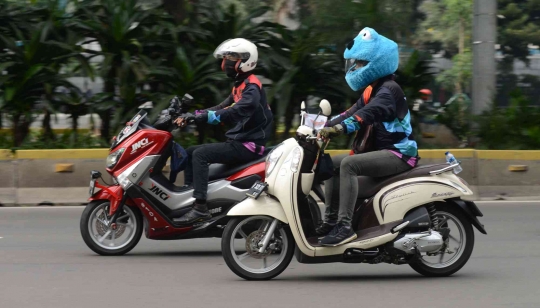 Millennial Road Safety Festival, Komunitas Motor Bareng Keliling Jakarta