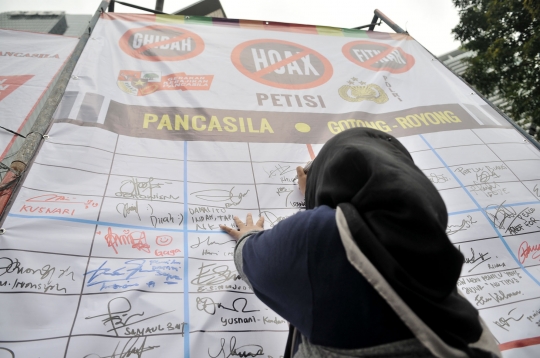 Kampanye Damai Ajak Masyarakat Jaga Pemilu dari Hoaks