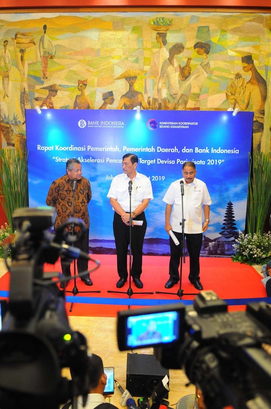 Pemerintah & BI Sepakati Langkah Strategis Dorong Penerimaan Devisa Pariwisata 2019