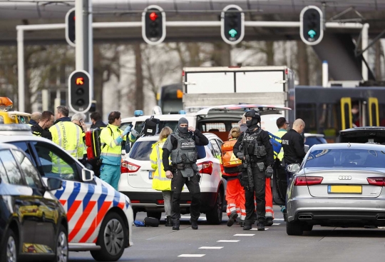 Penembakan di Belanda Bikin Suasana Kota Utrecht Mencekam