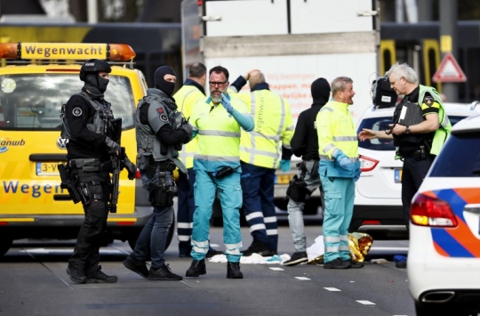 Penembakan di Belanda Bikin Suasana Kota Utrecht Mencekam