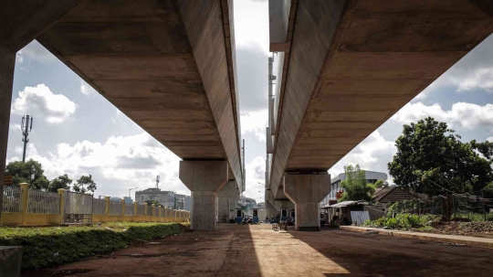 Melihat Pembangunan Parkir Kendaraan untuk Penumpang MRT