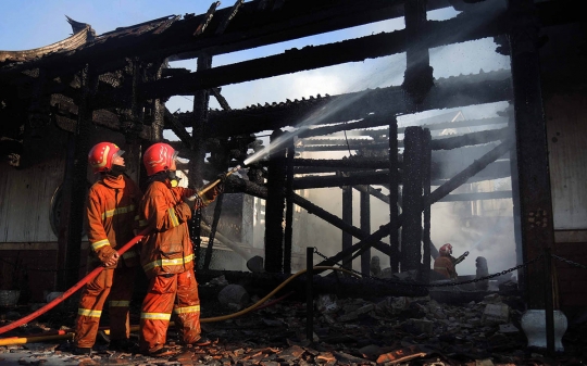 Rumah Abu Klenteng Tertua di Semarang Ludes Terbakar