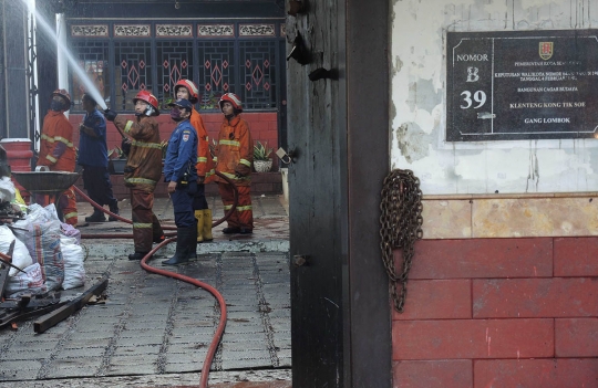 Rumah Abu Klenteng Tertua di Semarang Ludes Terbakar