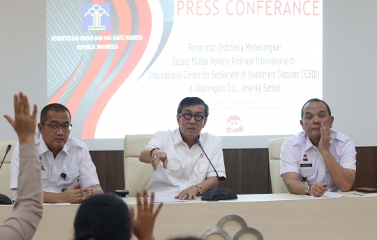 Indonesia Menang Gugatan Arbitrase International ICSID