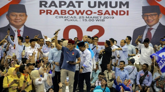 Sandiaga Uno Gelar Kampanye Terbuka di Jakarta Timur