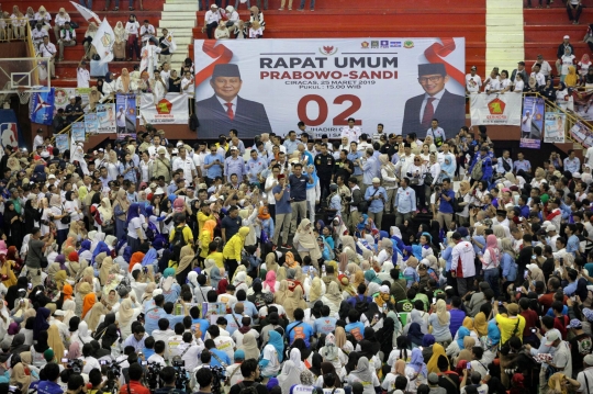Sandiaga Uno Gelar Kampanye Terbuka di Jakarta Timur