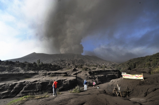 Penjagaan Kawah Gunung Bromo Diperketat