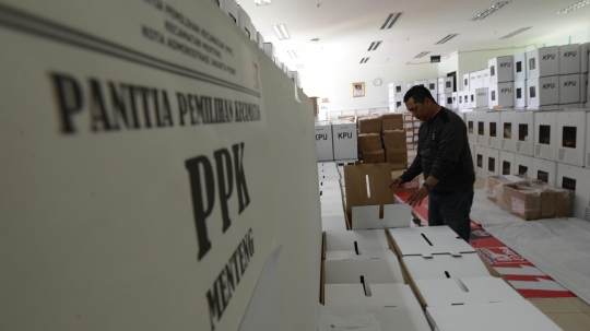 Menengok Logistik Pemilu 2019 di Kecamatan Menteng