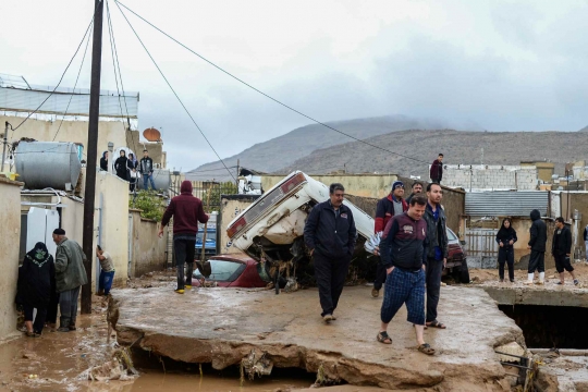 Yang Tersisa dari Bencana Banjir Bandang Menerjang Iran